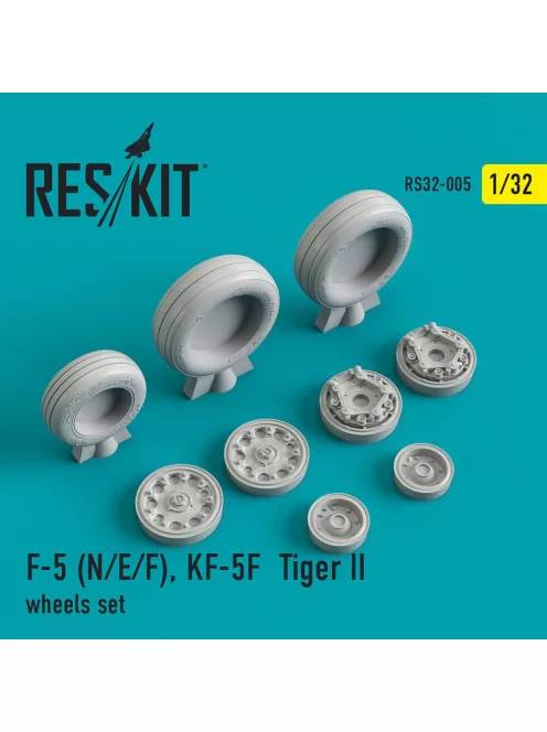 Reskit - F-5 (N,E,F) Tiger II/KF-5F wheels set