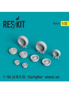 Reskit - F-104 (A,B,C,D) Starfighter wheels set