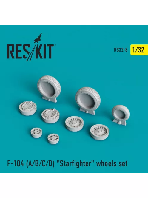 Reskit - F-104 (A,B,C,D) Starfighter wheels set