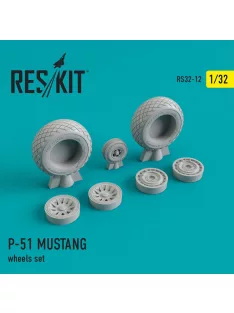 Reskit - P-51 Mustang wheels set