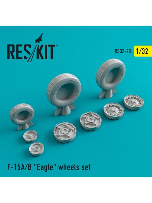 Reskit - F-15 (A,B) "Eagle" (weighted) wheels set  (1/32)