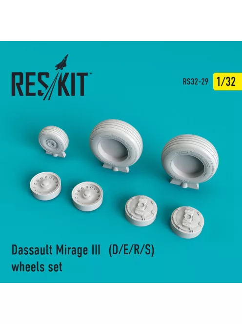 Reskit - Mirage III (D,E,R,S) wheels set