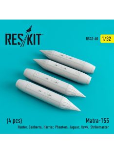   Reskit - Matra-155 (4 pcs) (Hunter, Canberra, Harrier, Phantom, Jaguar, Hawk, Strikemaster) (1/32)
