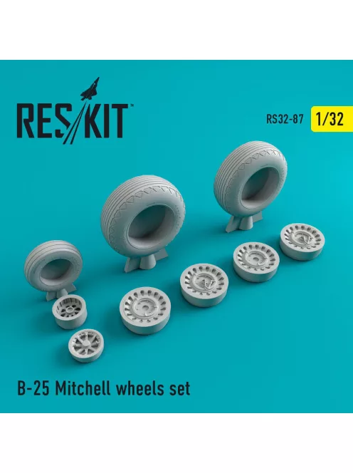 Reskit - B-25 Mitchell wheels set