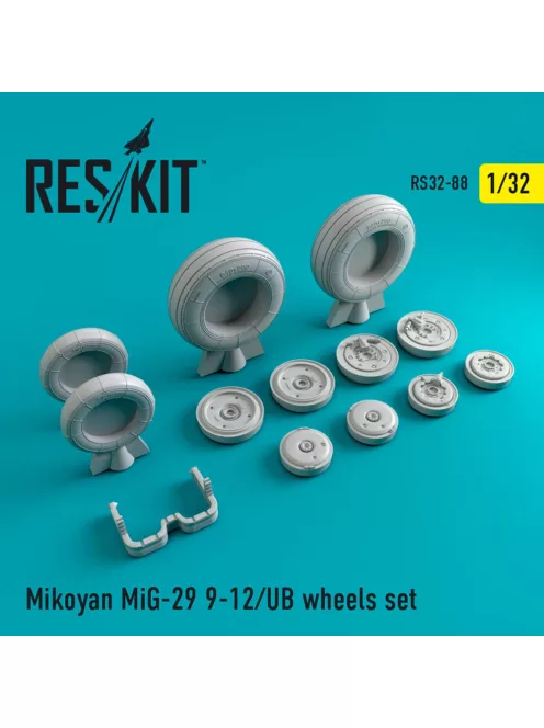 Reskit - MiG-29 (9-12 UB) wheels set