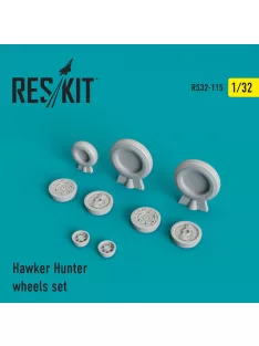 Reskit - Hawker Hunter wheels set