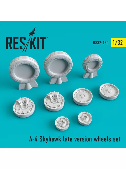 Reskit - A-4 Skyhawk late version wheels set