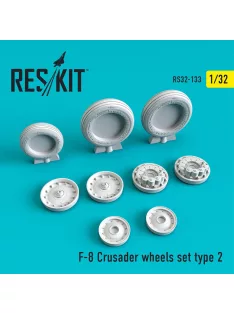 Reskit - F-8 Crusader (weighted) wheels set type 2