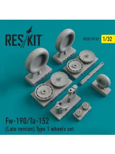 Reskit - Fw-190 (late version) type 1 wheels set