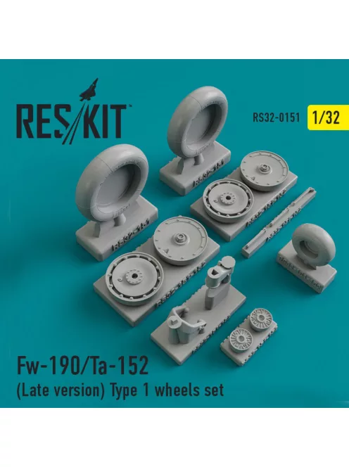 Reskit - Fw-190 (late version) type 1 wheels set