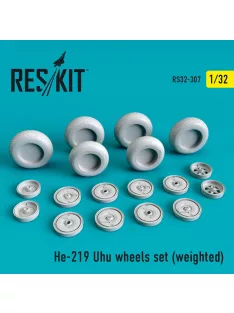Reskit - He-219 Uhu wheels set (weighted)