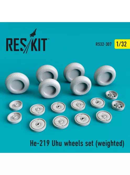 Reskit - He-219 Uhu wheels set (weighted)