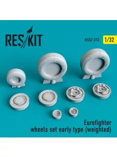   Reskit - Eurofighter wheels set (early type)  (weighted) (1/32)