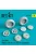 Reskit - F4F/FM-2 Wildcat wheels set type 2 (weighted)