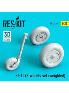 Reskit - Bf-109K wheels set (weighted)