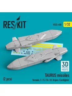   Reskit - TAURUS missiles (2 pcs) (Tornado, F-15, F/A-18, Gripen, Eurofighter) (3D Printed)