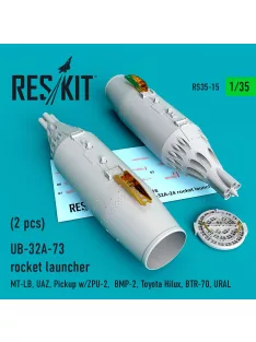   Reskit - UB-32A-73 rocket launchers (2 pcs)  (MT-LB, UAZ, Pickup w/ZPU-2,  BMP-2, Toyota Hilux, BTR-70, URAL)