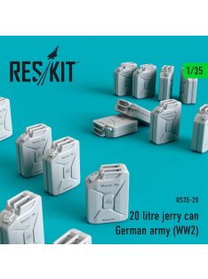   Reskit - 20 litre jerry cans - German army (WWll) (16 pcs) (1/35)