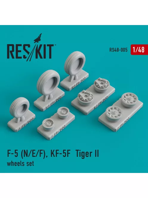 Reskit - F-5 (N,E,F) KF-5F Tiger II wheels set