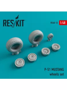Reskit - P-51 Mustang wheels set