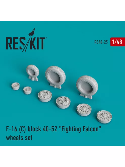 Reskit - F-16C block 40-52 Fighting Falcon (weighted) wheels set