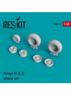 Reskit - Mirage III (B,C) wheels set