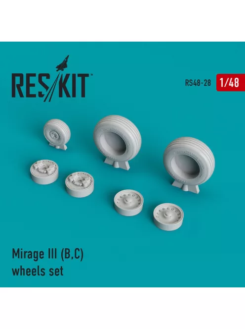 Reskit - Mirage III (B,C) wheels set