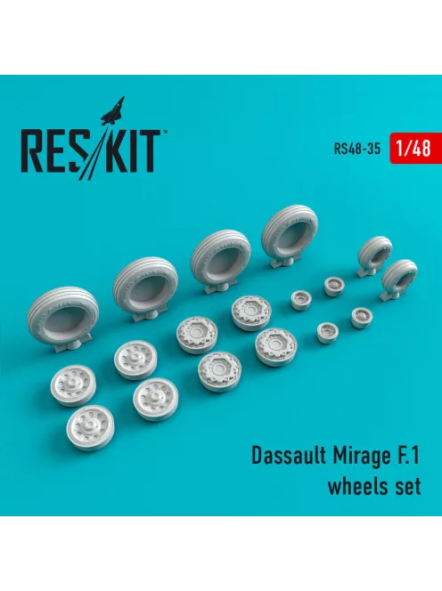 Reskit - Mirage F.1 wheels set