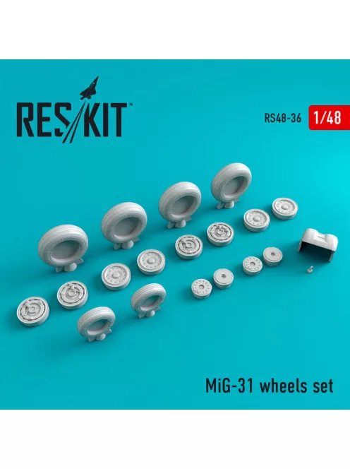 Reskit - MiG-31 wheels set