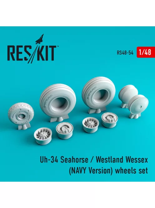 Reskit - Uh-34 Seahorse/Westland Wessex (NAVY Version) wheels set