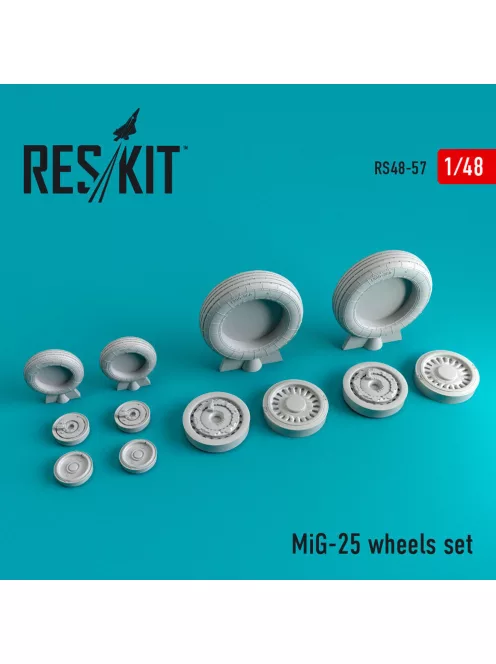 Reskit - MiG-25 (weighted) wheels set