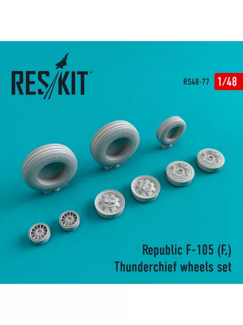 Reskit - F-105F Thunderchief wheels set
