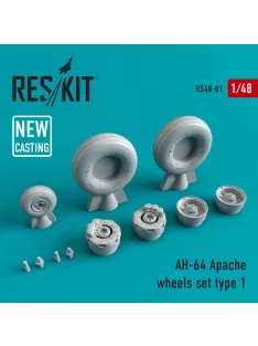 Reskit - AH-64 Apache wheels set type 1