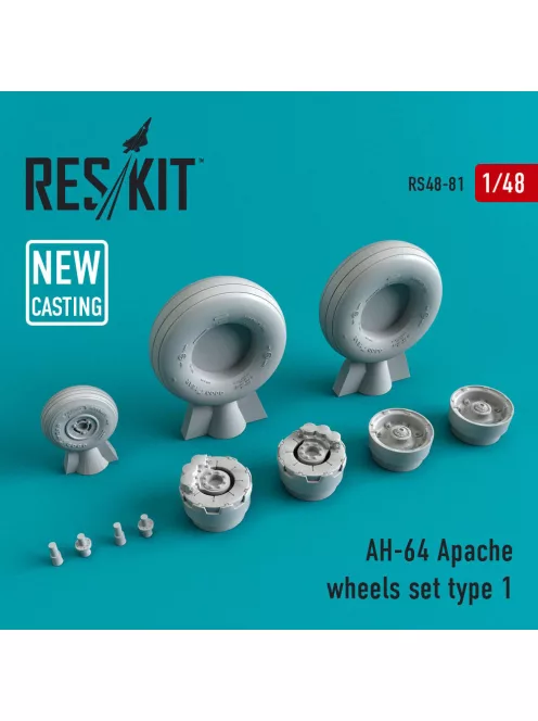 Reskit - AH-64 Apache wheels set type 1