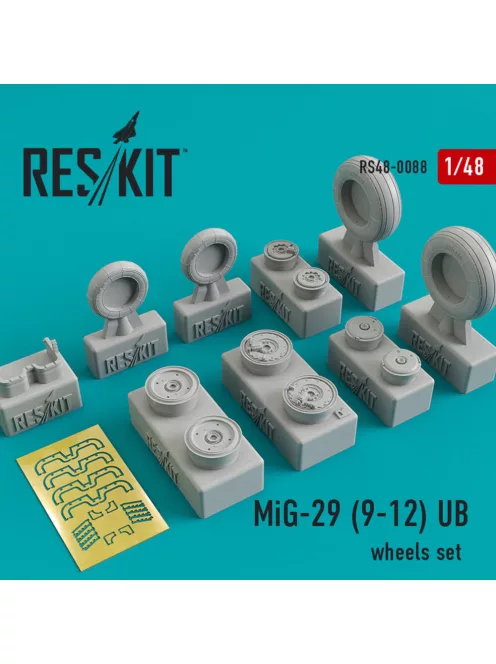 Reskit - MiG-29 (9-12, UB) wheels set
