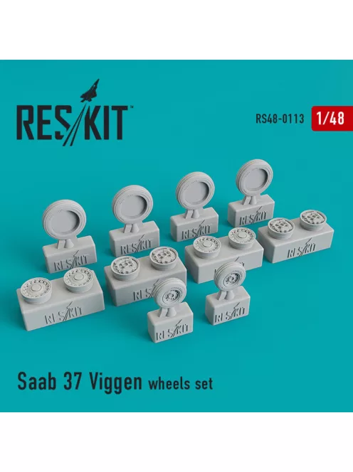 Reskit - Saab 37 Viggen wheels set