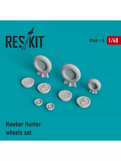 Reskit - Hawker Hunter wheels set
