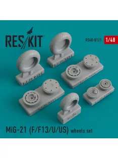 Reskit - MiG-21 (F F13 U US) wheels set