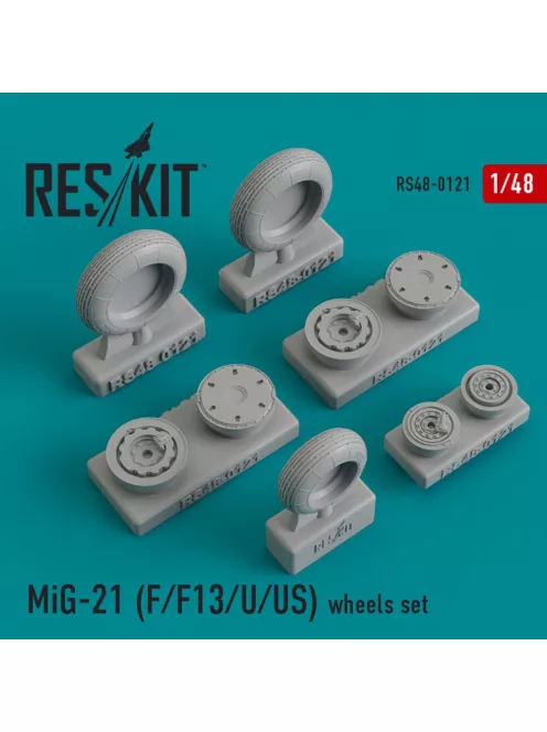 Reskit - MiG-21 (F F13 U US) wheels set