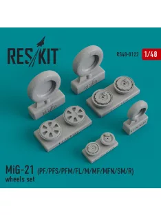 Reskit - MiG-21 (PF PFS PFM FL M MF MFN SM R) wheels set
