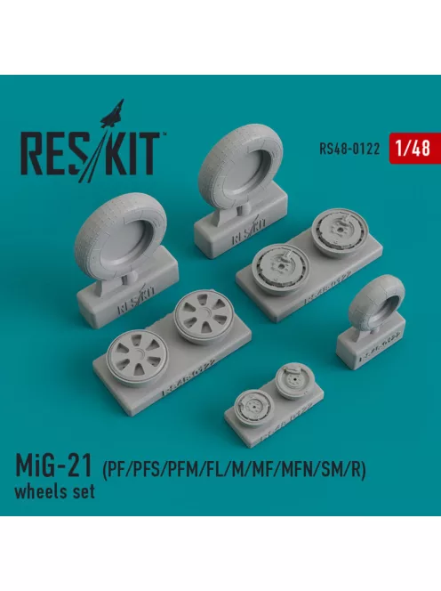 Reskit - MiG-21 (PF PFS PFM FL M MF MFN SM R) wheels set
