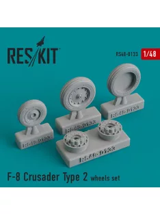 Reskit - F-8 Crusader type 2 (weighted) wheels set