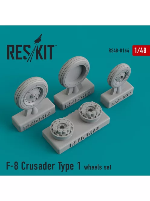 Reskit - F-8 Crusader type 1 (weighted) wheels set