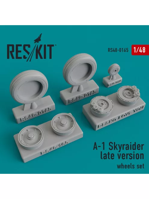Reskit - A-1 Skyraider (late version) wheels set
