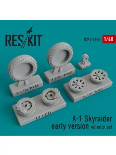 Reskit - A-1 Skyraider (early version) wheels set