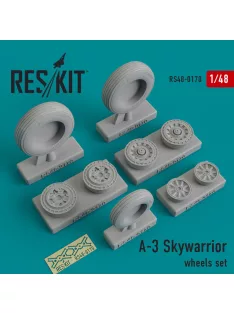 Reskit - A-3 Skywarrior wheels set