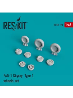 Reskit - F4D-1 Skyray type 1 wheels set