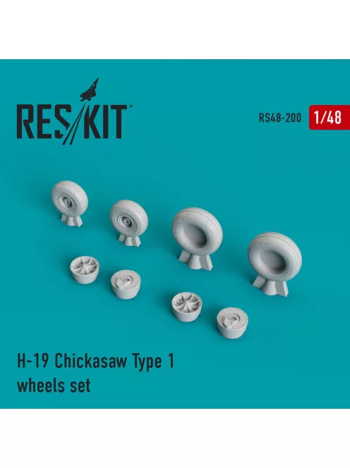 Reskit - H-19 Chickasaw type 1 wheels set