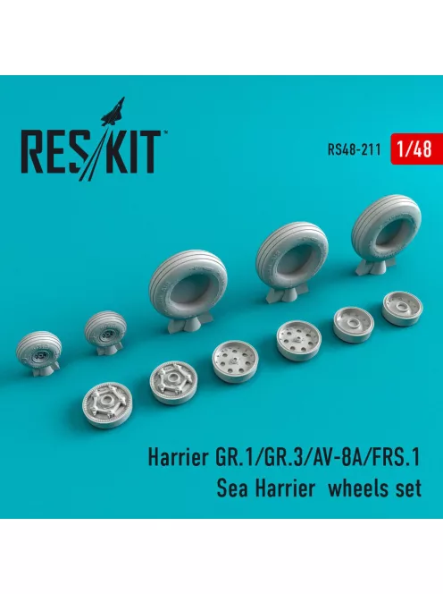 Reskit - Harrier GR.1/GR.3/AV-8A/FRS.1/Sea Harrier wheels set