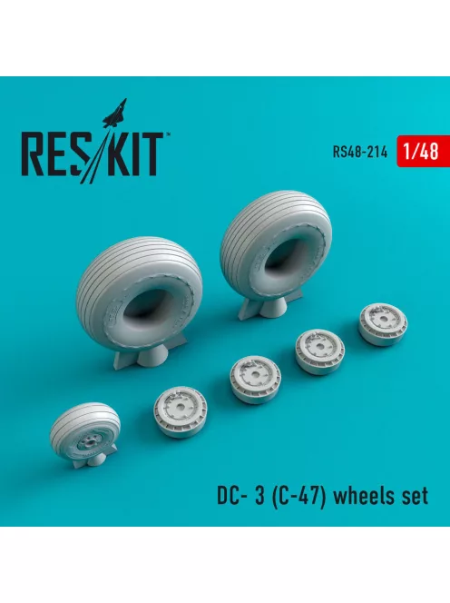 Reskit - DC-3 (C-47) wheels set